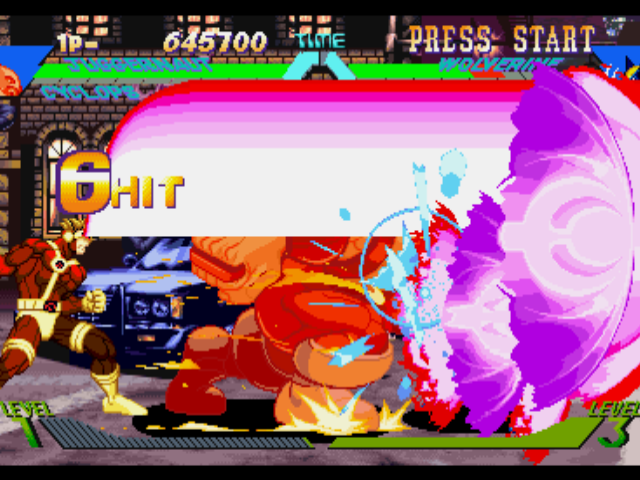 X-Men vs. Street Fighter screenshot 4 for Sega Saturn